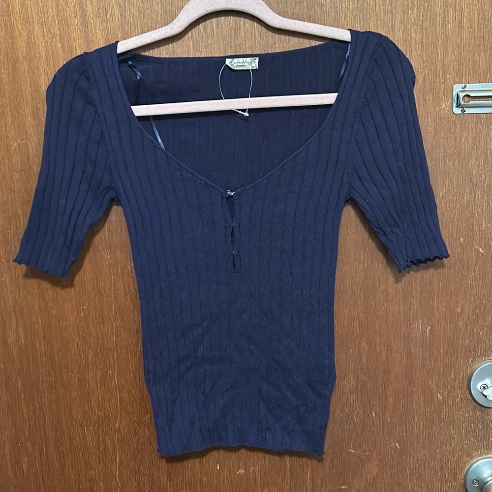 NWOT Free People Knit Top